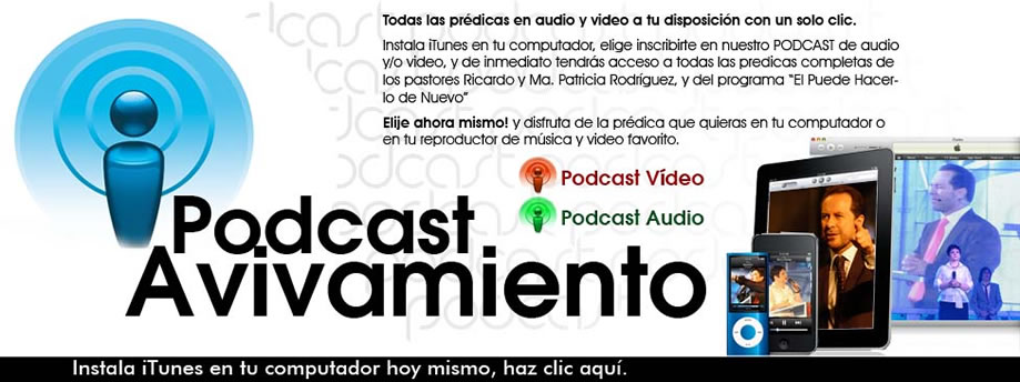 Haz click aquí y conoce nuestros nuevos servicios para que tengas todas las prédicas en audio y video a tu disposición.