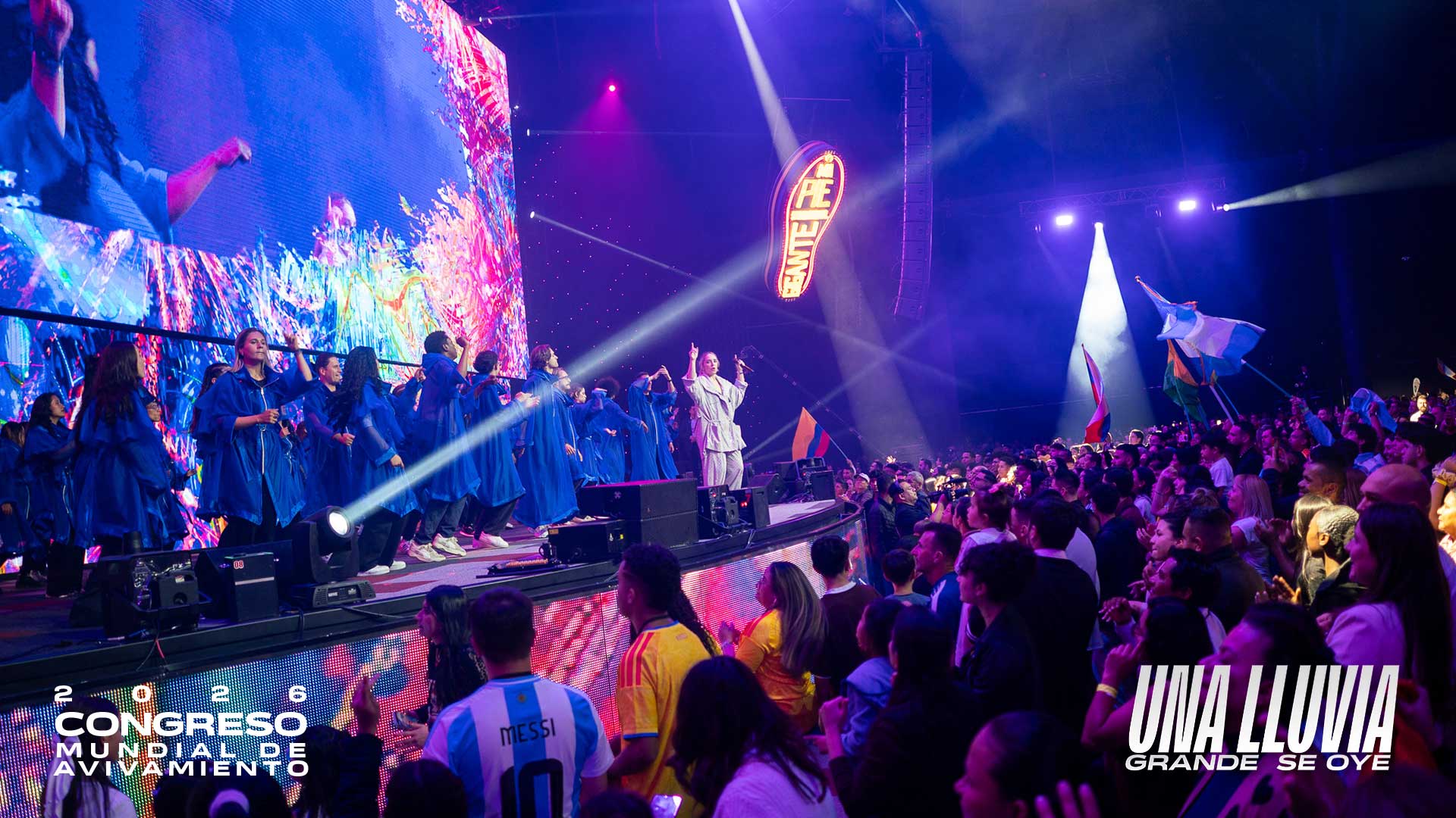 Congreso Mundial de Avivamiento 2026, Sábado noche, fotografía 100